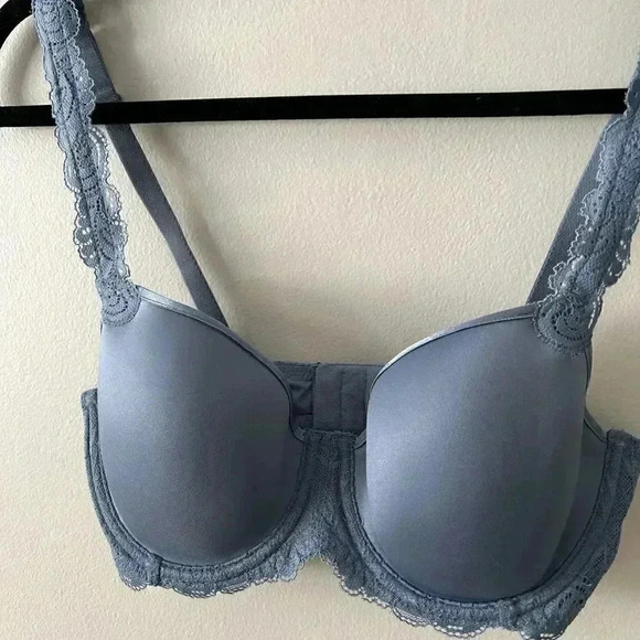 NWOT Wacoal Vivid Encounter Underwire T-
Shirt Bra Flint Stone 32D - Picture 2 of 4